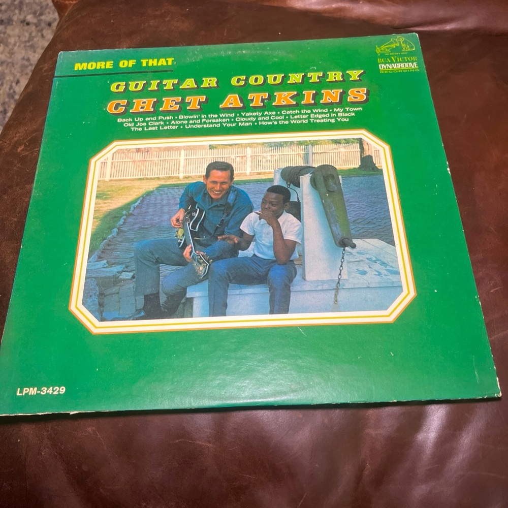 Chet Atkins Guitar Country Vinyl Record